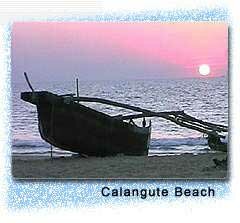 Calangute Beach in Goa