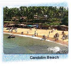 Candolim Beach in Goa