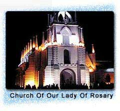 The Church Of Our Lady Of Rosary in Panjim, Goa