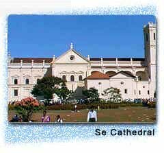 Bacilica Church where lies the casket with sacred relics of St. Francis Xavier, Goa